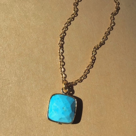 Turquoise Sundance Charm Necklace new - Picture 6 of 8